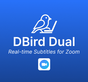 Dual Subtitles for Zoom Meeting - Premium Subscription ( Chrome Extension )