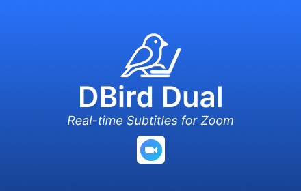 Dual Subtitles for Zoom Meeting - Premium Subscription ( Chrome Extension )